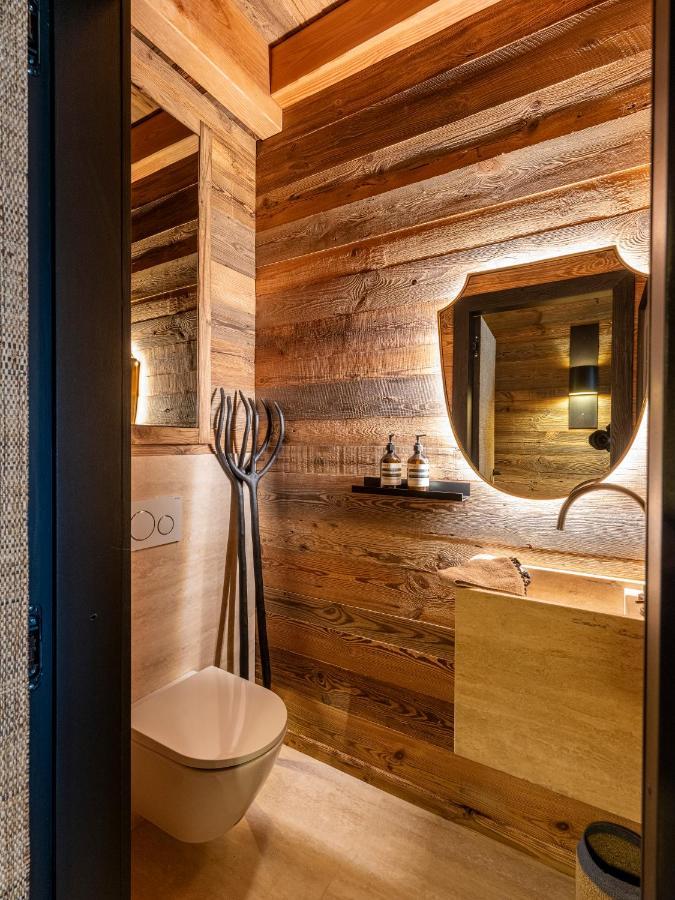 Superbe Ferme Renovee En Chalet De Luxe En Pleine Nature Barcelonnette Exterior photo