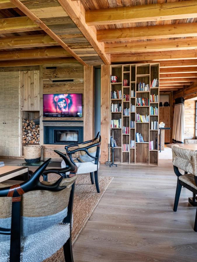 Superbe Ferme Renovee En Chalet De Luxe En Pleine Nature Barcelonnette Exterior photo